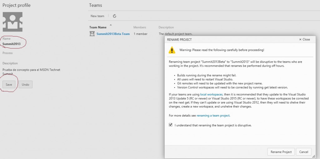 RenameTeamProject